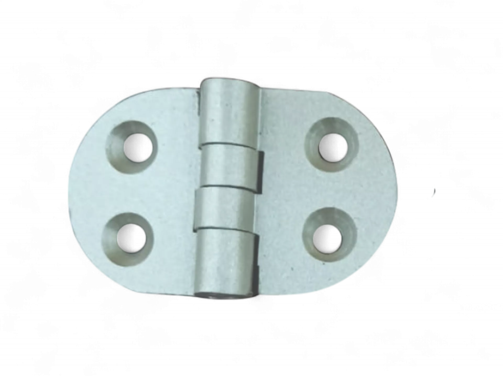 Alm. Fixed Oval Hinge