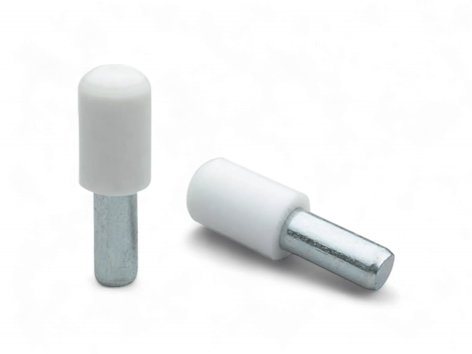 Plastic-Headed Metal Shelf Pin