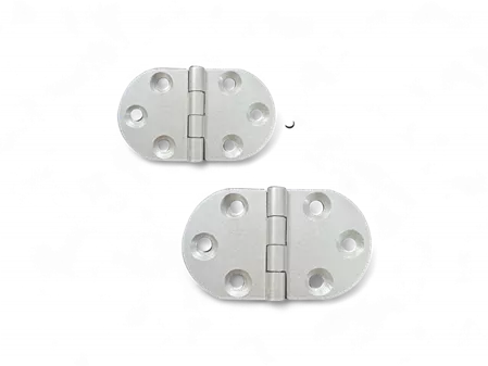 Alm. Standard Oval Hinge