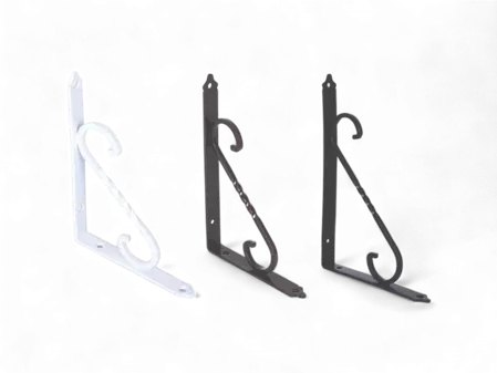 Wrought Iron Shelf Support