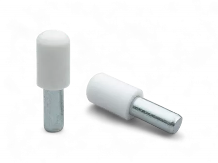 Plastic-Headed Metal Shelf Pin